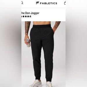 Mens Black Jogger pant from Fabletics